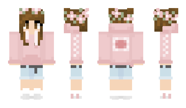 Minecraft skin Low_Michelle