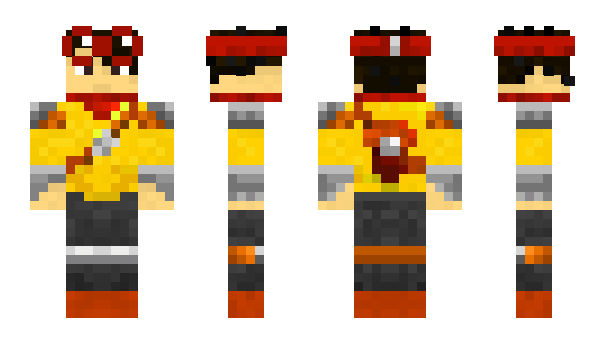 Minecraft skin Gold_Fox