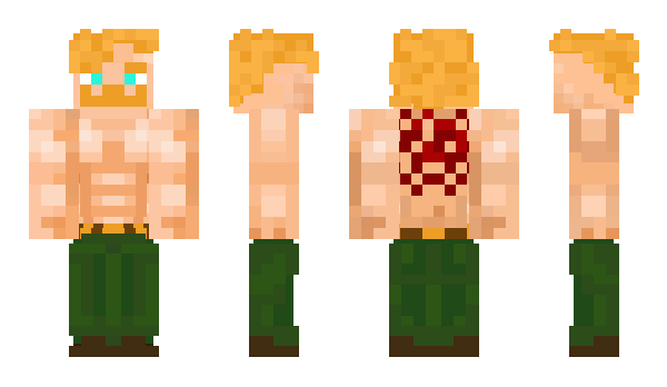 Minecraft skin JerryMOS