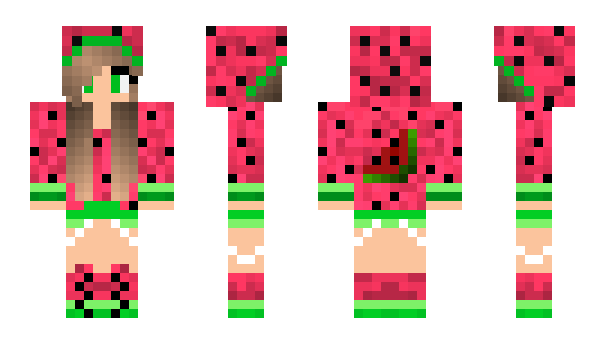 Minecraft скин по нику Animesuperhero