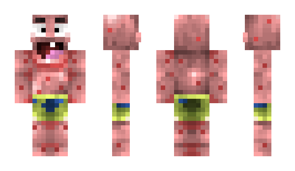 Minecraft skin Shrek_2000