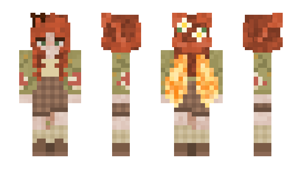 Minecraft скин по нику Spoopybees