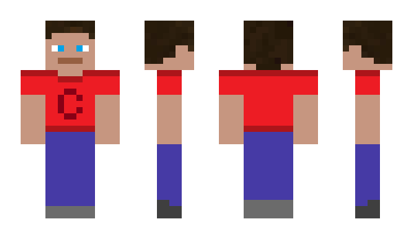 Minecraft skin chian