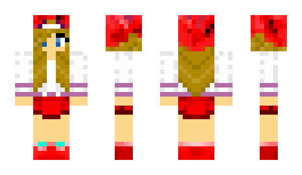 Minecraft skin pinkha