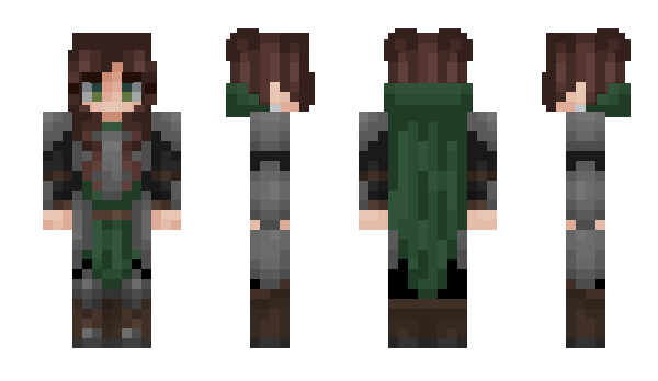 Minecraft skin thecottonfox
