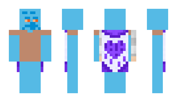 Minecraft skin decollate