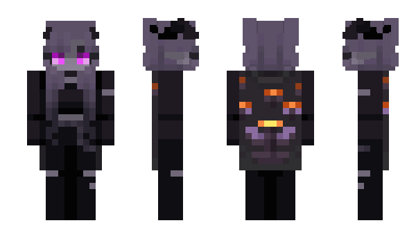 Minecraft skin ItzWolfyy