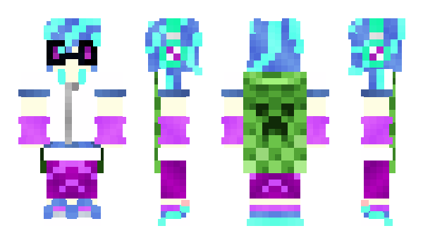 Minecraft skin babka_outside