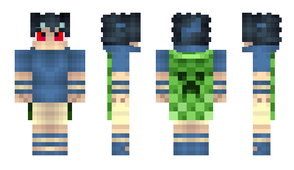 Minecraft skin DesconfiguradoIA