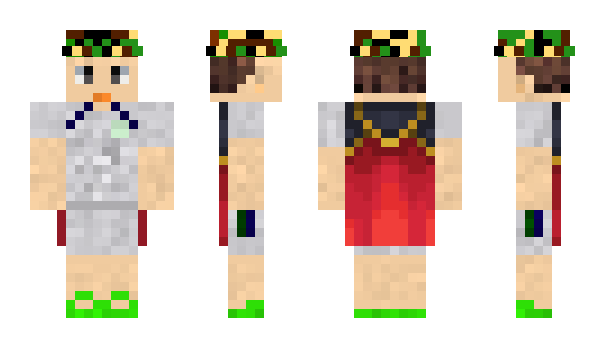 Minecraft skin Romance_2nd