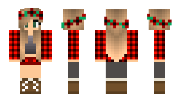 Minecraft скин по нику XX_LISA_XX