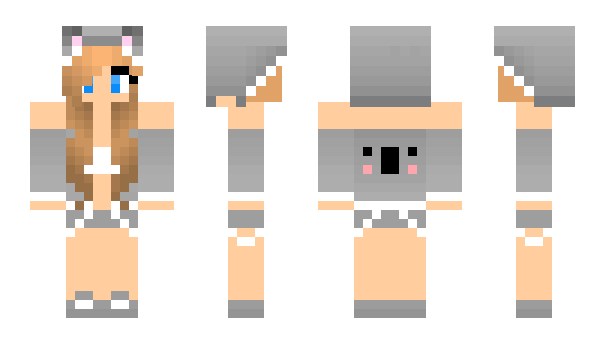 Minecraft skin Pink90