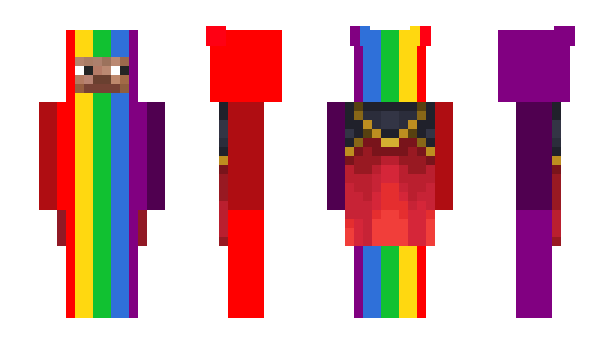 Minecraft skin CleitaoRasta