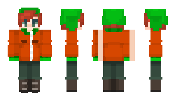 Minecraft skin Kyl3Br0fl0vsk1