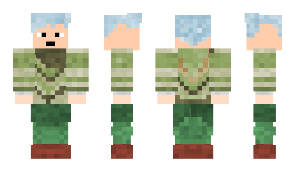 Minecraft skin Glitch_Hum