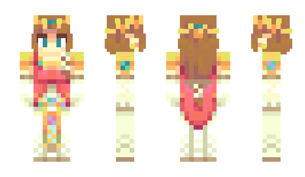 Minecraft skin LeanardodaVinci