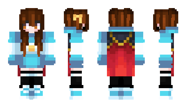 Minecraft skin Mileva