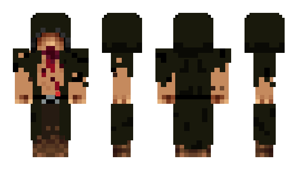 Minecraft скин по нику TikTokSkeltee