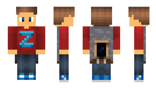 Minecraft skin ZAMination