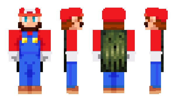 Minecraft скин по нику MarioTime