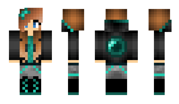 Minecraft skin Grim_xz