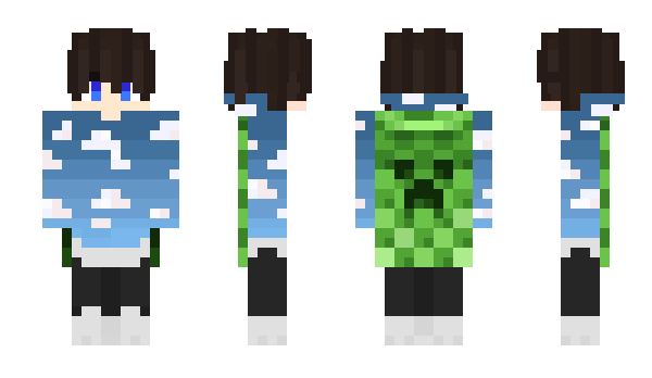 Minecraft skin Thunderzinpvp