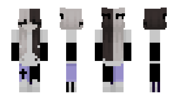 Minecraft скин по нику Mulher_