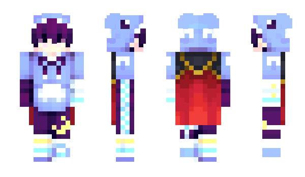 Minecraft skin staryburst