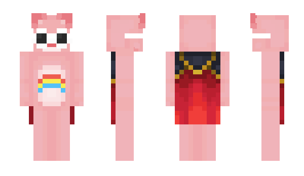 Minecraft skin clqwfancase