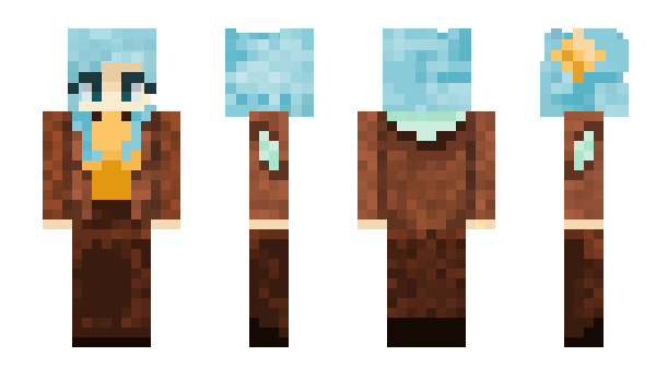 Minecraft skin HuiDelivery