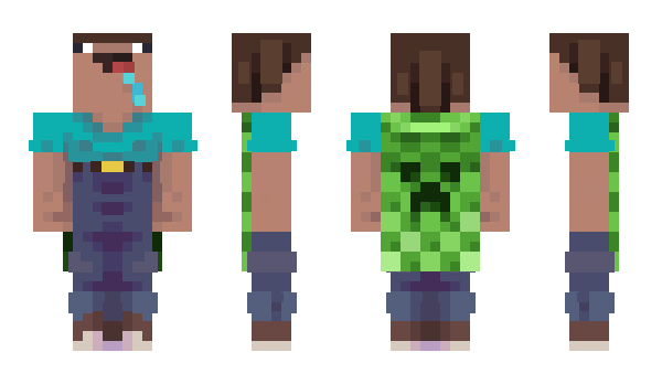 Minecraft скін по ніку Olker