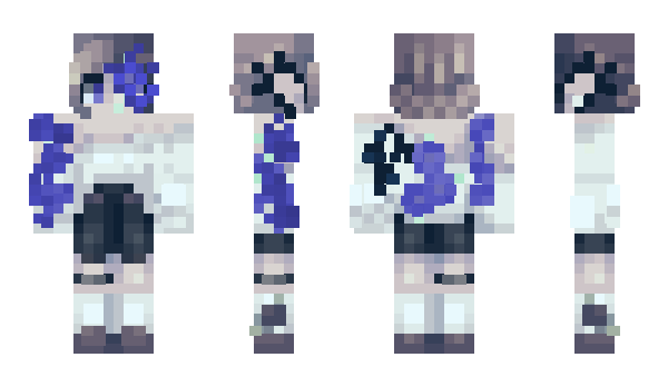 Minecraft скин по нику Greysha