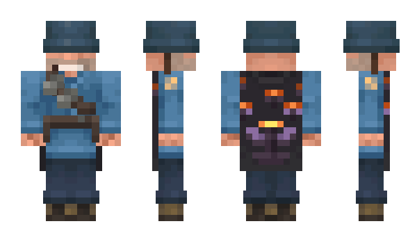 Minecraft скин по нику Bestefar_