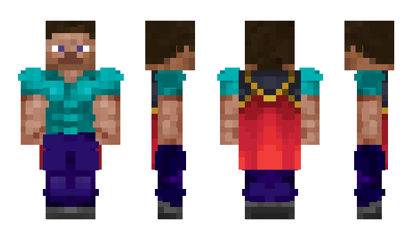 Minecraft skin QuinnTheSwole