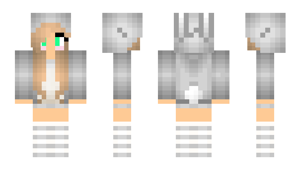 Minecraft skin bunnygirl463