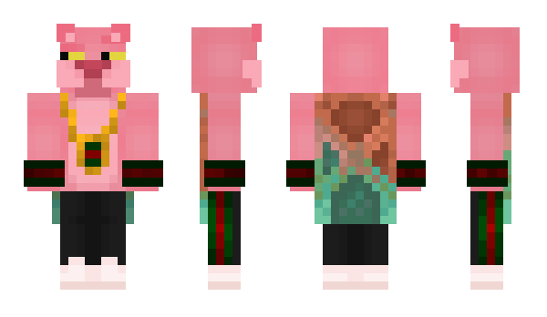 Minecraft скин по нику Fogoso