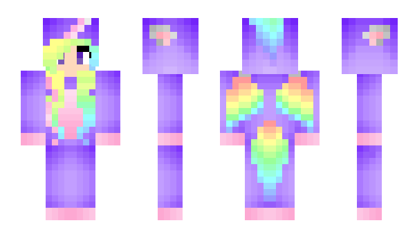 Minecraft skin Floxie