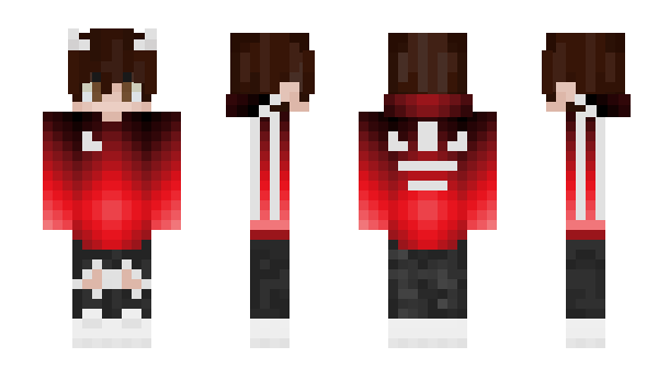 Minecraft skin herbatkaa_