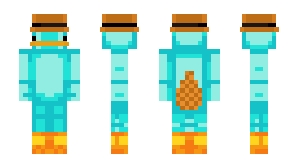 Minecraft skin w_mentality