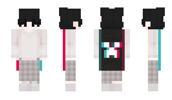 Minecraft skin akaashh