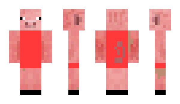 Minecraft skin dinoHor