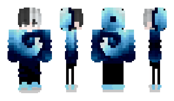 Minecraft skin Rhainbow3