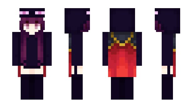 Minecraft skin yuomiu
