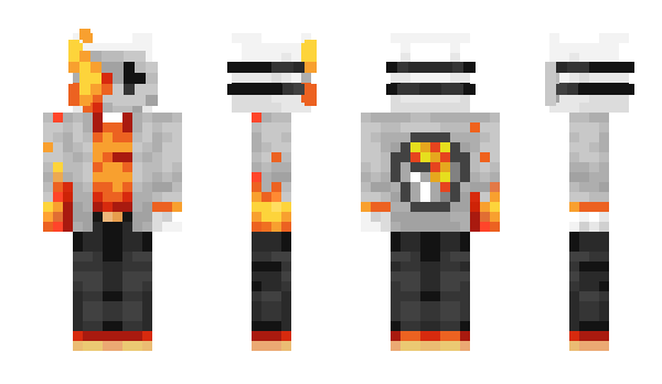 Minecraft skin firefound
