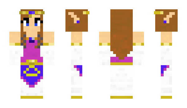 Minecraft skin chibi_m