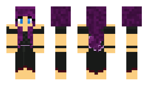 Minecraft skin Dark_Huntress