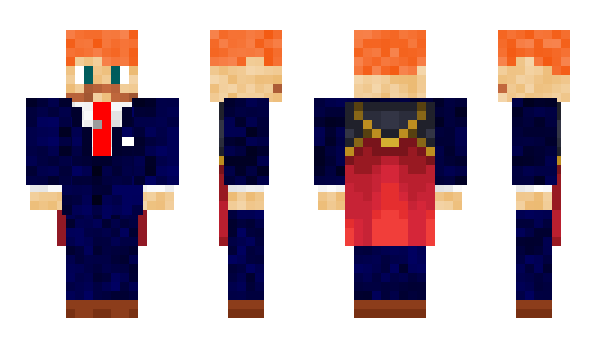 Minecraft skin ginger_071