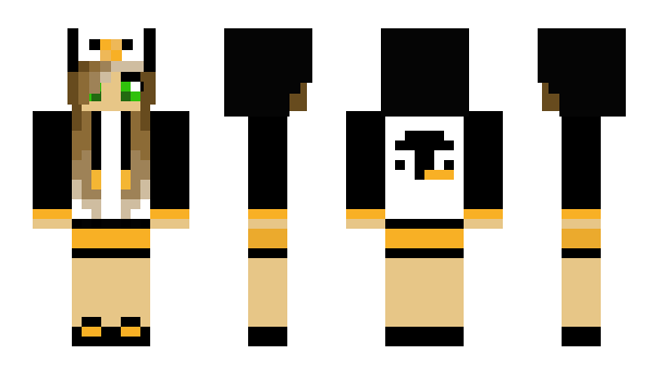 Minecraft skin anapenguin