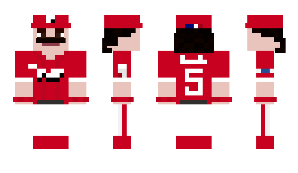 Minecraft скин по нику CincinnatiReds