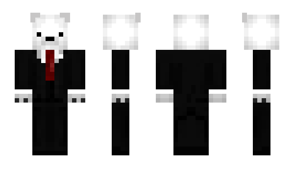 Minecraft skin AgenteOso